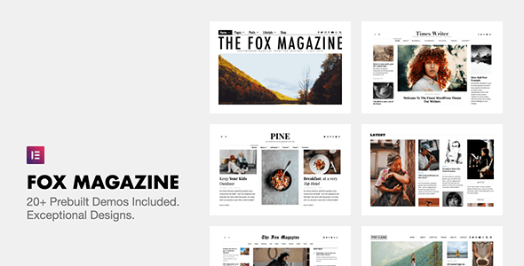 NULLED The Fox v4.6.7.1 - Minimal WordPress Blog Magazine Theme